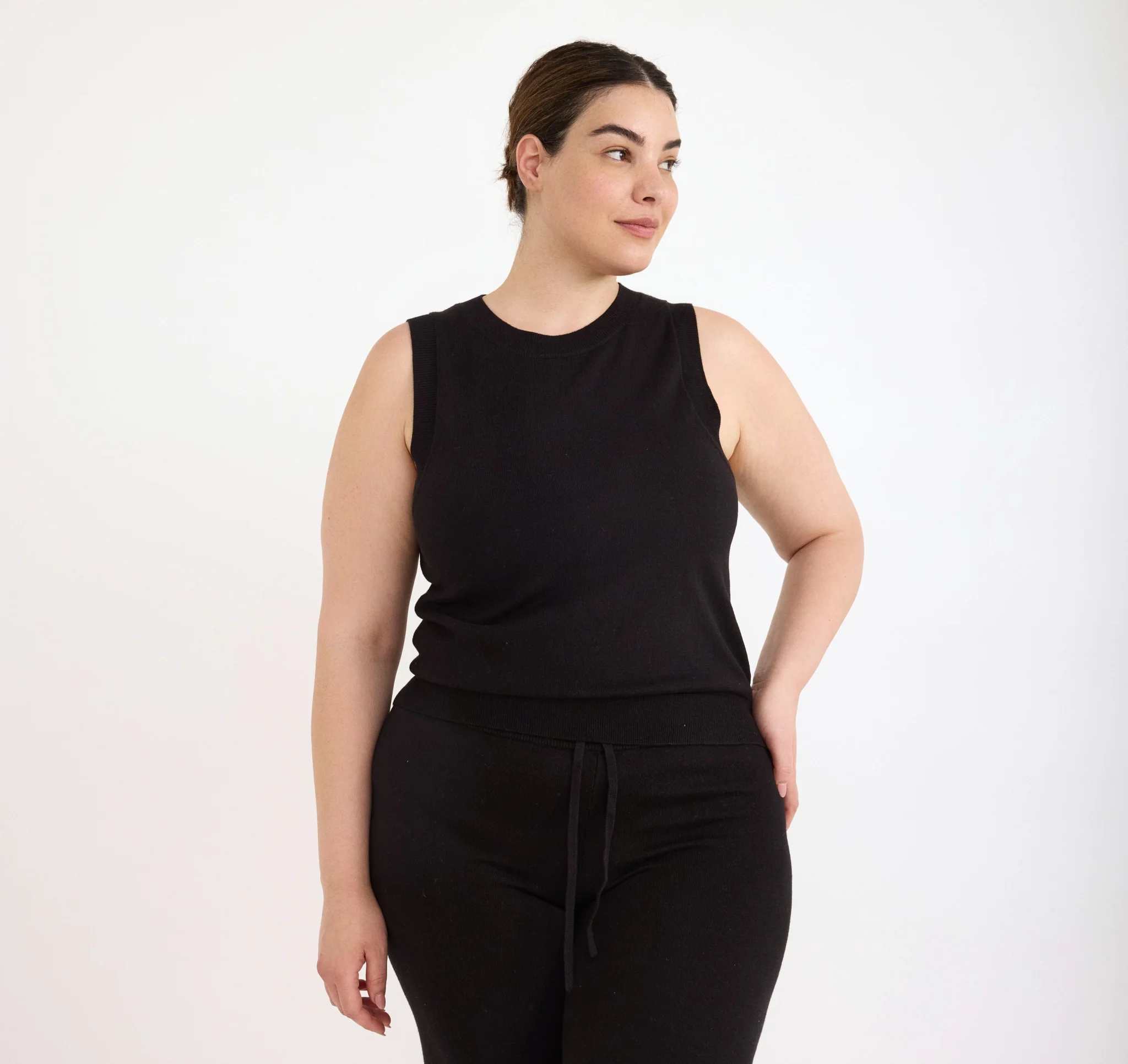 Soft Knit Straight Leg Pants - Image 6