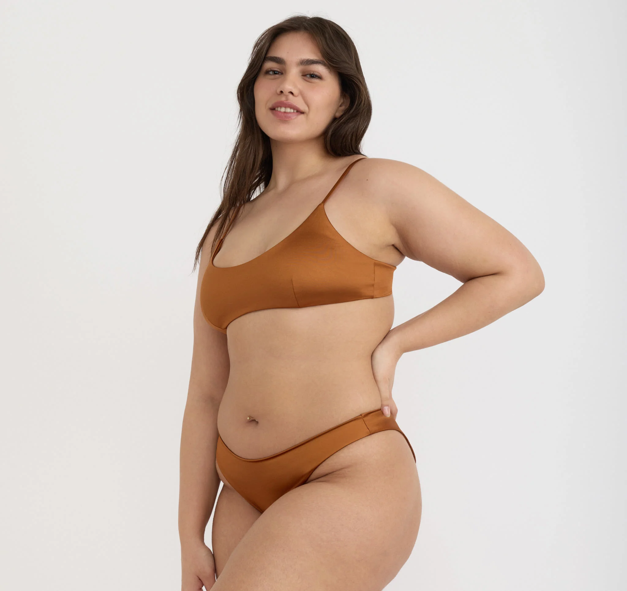Solar Swim Cheeky Bikini Bottom - Image 2